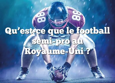 Qu’est-ce que le football semi-pro au Royaume-Uni ?